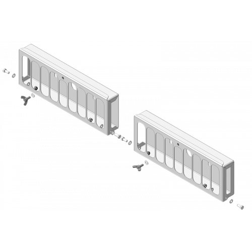 Защита Осветительных приборов MOTODOR для Kamaz 6520 2007-, Сталь оцинкованная 2 мм - Арт. 27716