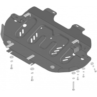 Защита Радиатора MOTODOR для JAC T9 2024- (I), Сталь 2 мм - Арт. 78315