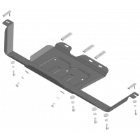 Защита Раздаточной коробки MOTODOR для JAC T9 2024- (I), Сталь 2 мм - Арт. 78318