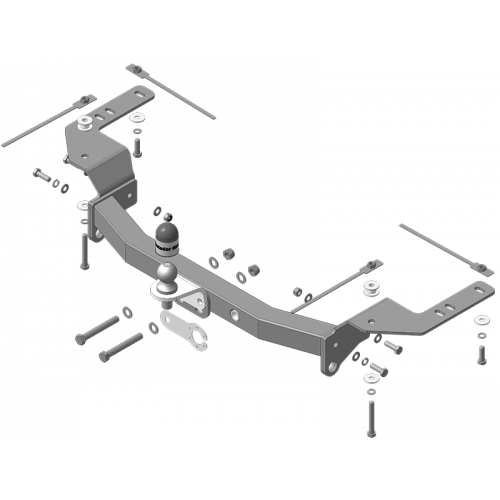 Фаркоп MOTODOR на Lexus LX 570 2007- Арт. 92503